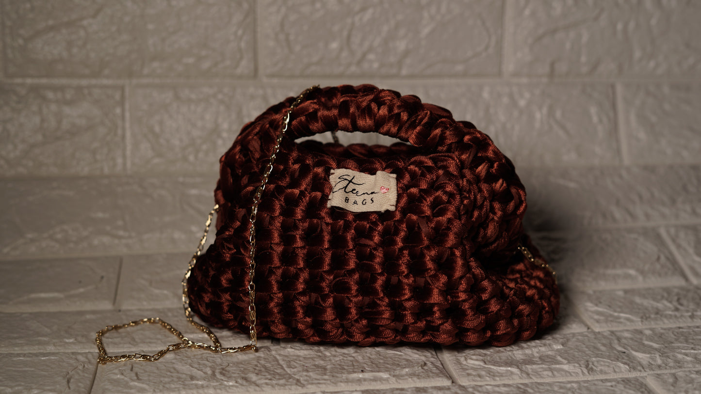 clutch bags handmade "VELVET AURA"