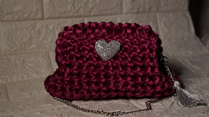Clutch bags handmade "VELVET DESIRE"