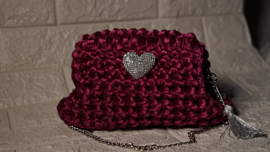 clutch bags handmade "VELVET DESIRE"