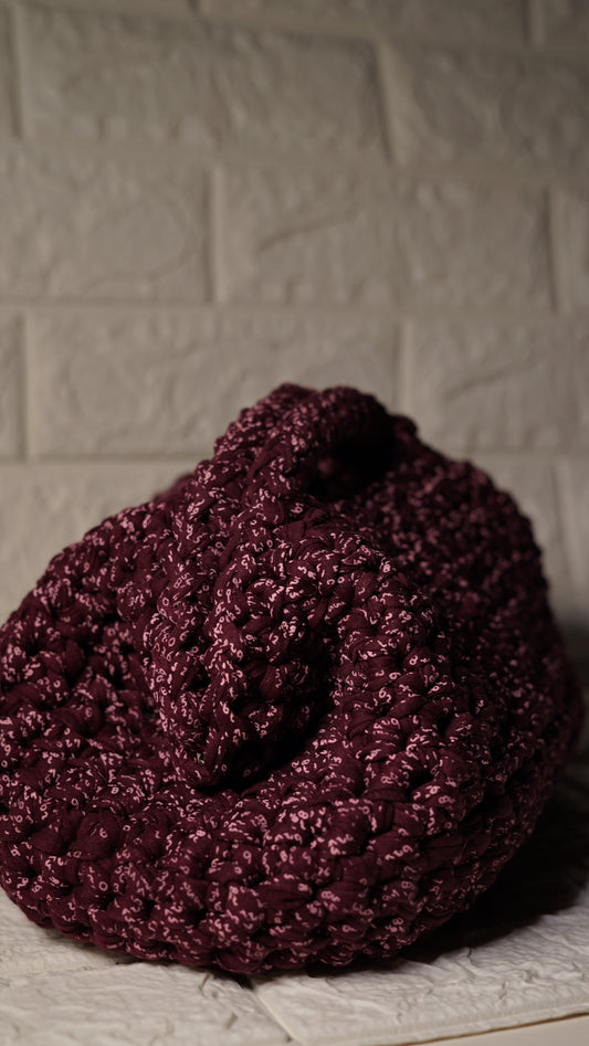 Clutch bags handmade "Bordeaux Code"