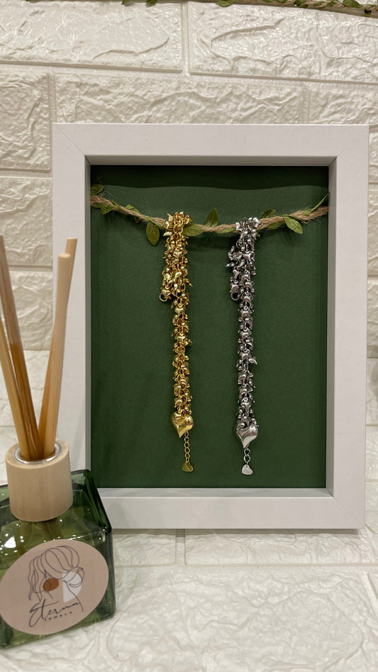 Bracciale millecuori sonaglio