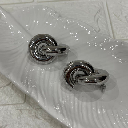 Orecchini "Two" Bold in acciaio inox