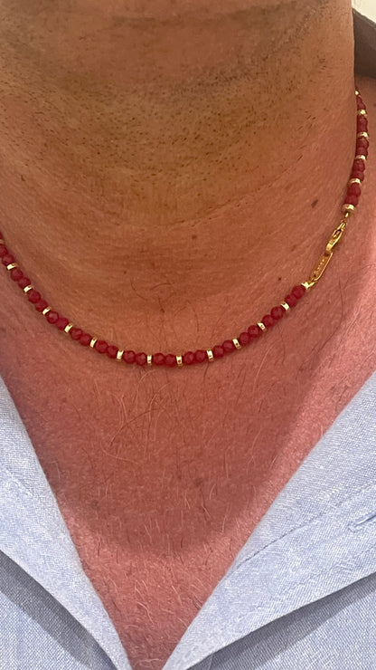 Collana da uomo "Eterna Raw"