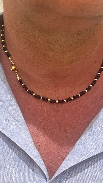 Collana da uomo "Eterna Raw"