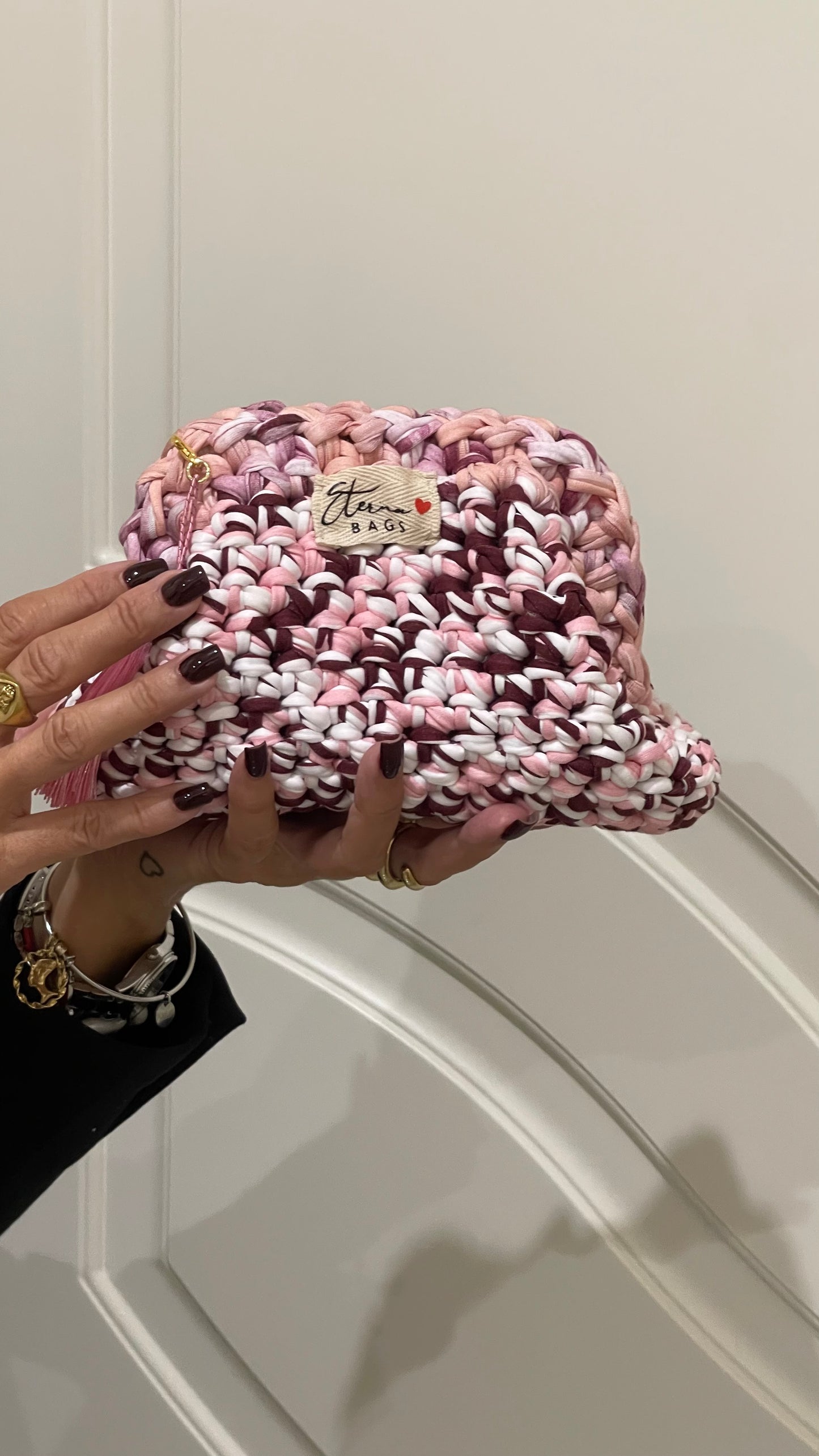 clutch bag "base 20cm" handmade