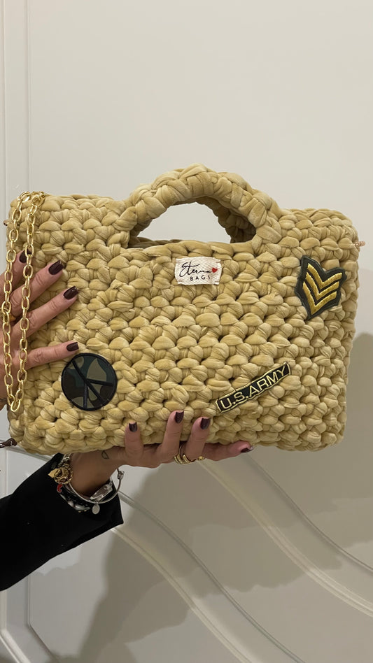 Army chic MAXI -handcrafted Edition