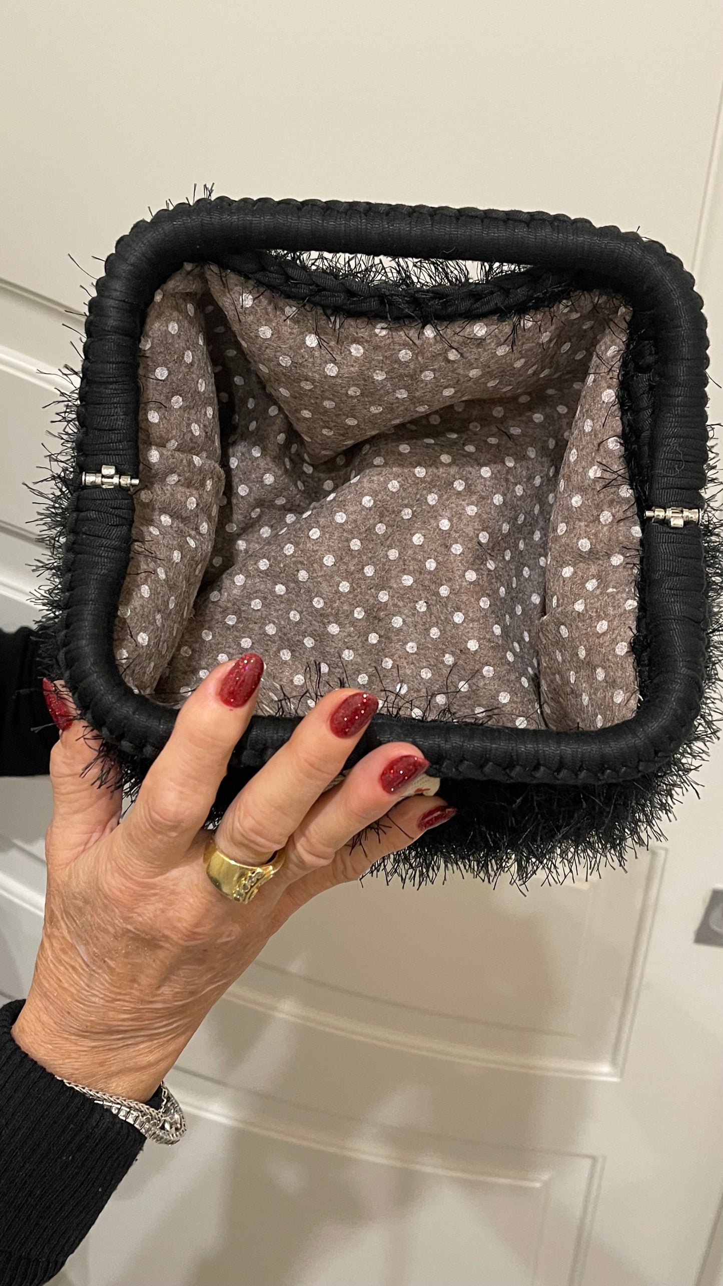 Clutch bags handmade "Eterna Gala" cm.23