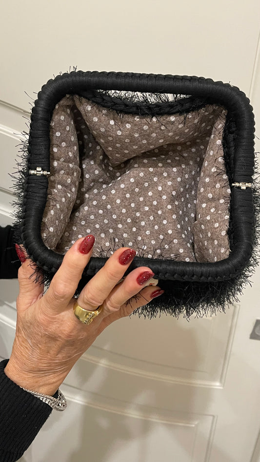 Clutch bags handmade "Eterna Gala" cm.23